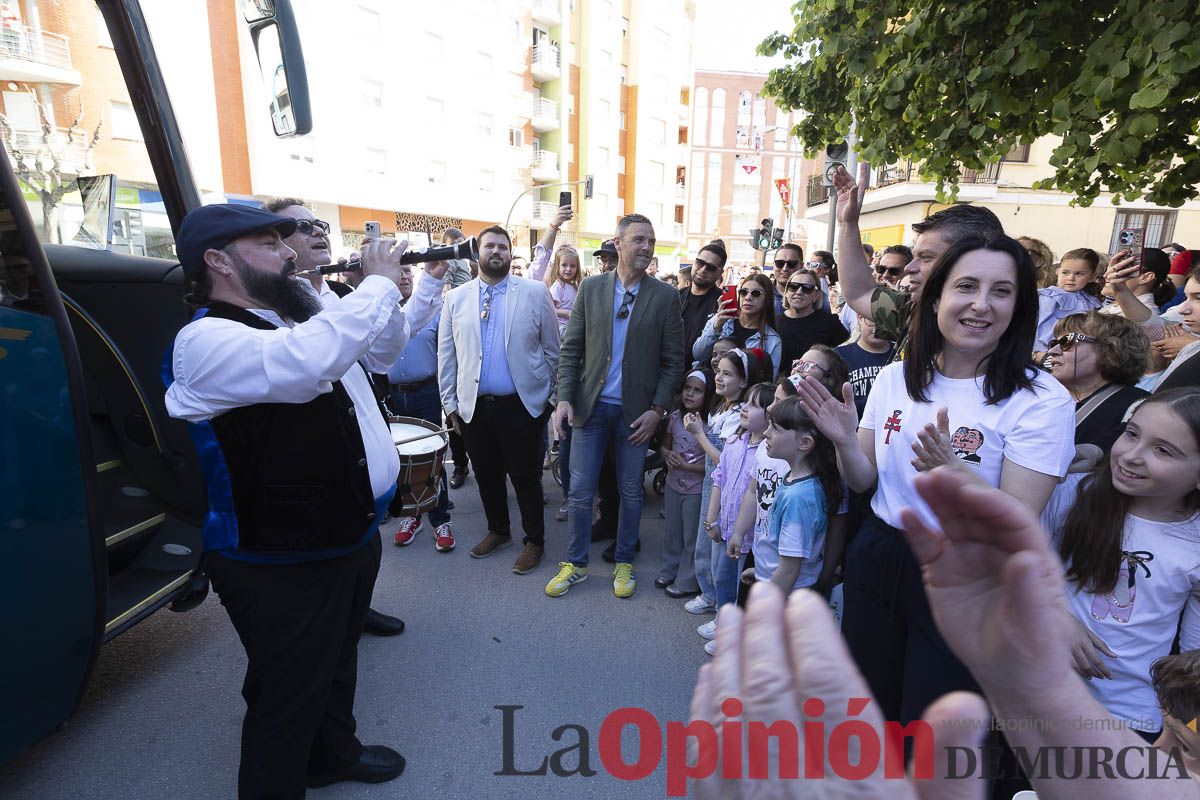 Así ha sido la llegada del 'Tío de la Pita' a Caravaca
