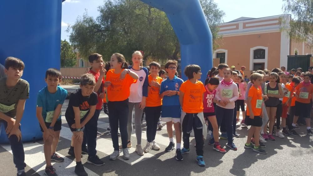 Récord de participación en la carrera solidaria del colegio Es Liceu de Marratxí