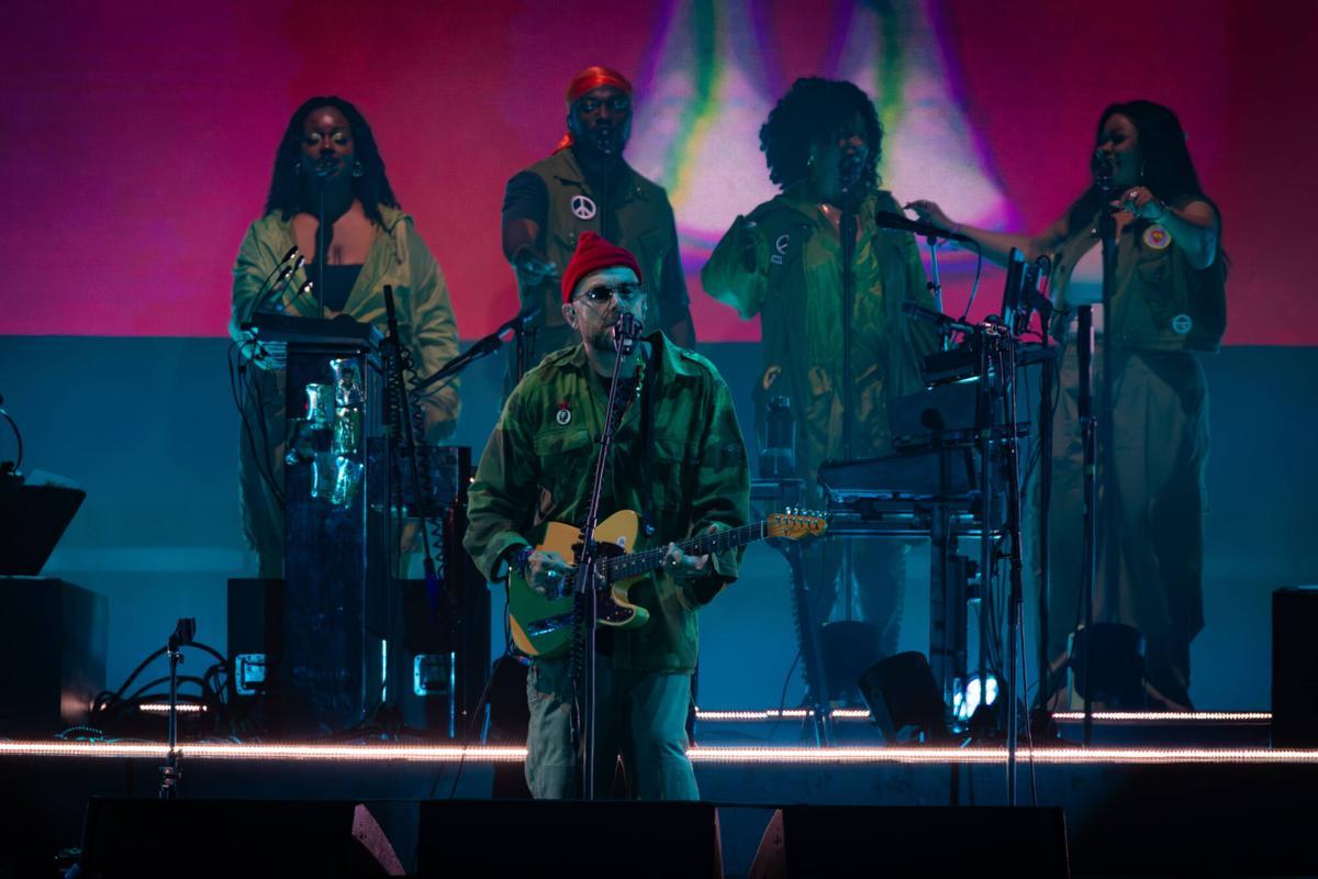 Gorillaz, durante su concierto en la tercera jornada del Primavera Sound 2026