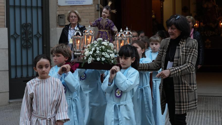 Las mejores fotos de la procesión infantil de Semana Santa en Vila-real