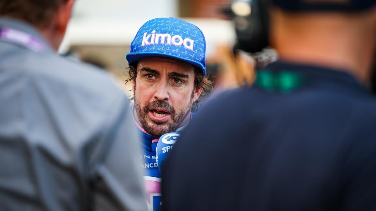 Fernando Alonso acabó muy decepcionado con Alpine en Melbourne.