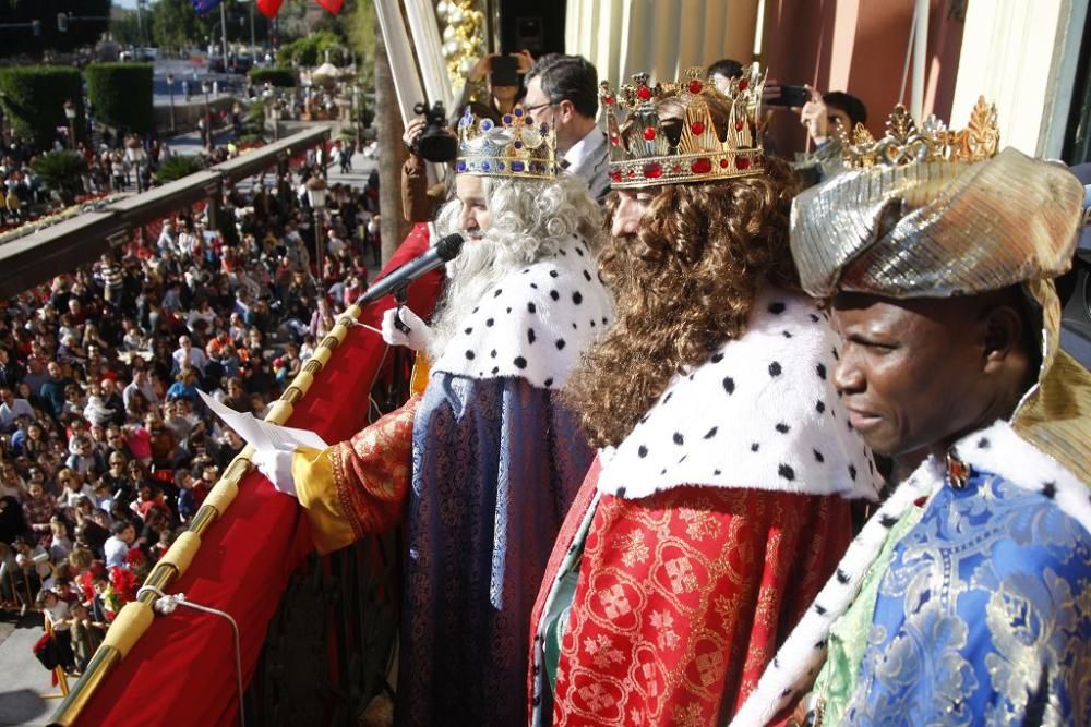 Auto de Reyes Magos en el Ayuntamiento de Murcia