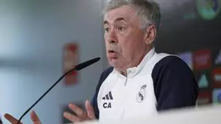 Ancelotti presume antes del clásico de la defensa ante el City: "No vi a ningún aficionado triste por cómo jugamos"