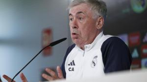 Carlo Ancelotti habla sobre las críticas: “No me he encontrado a ningún aficionado triste”