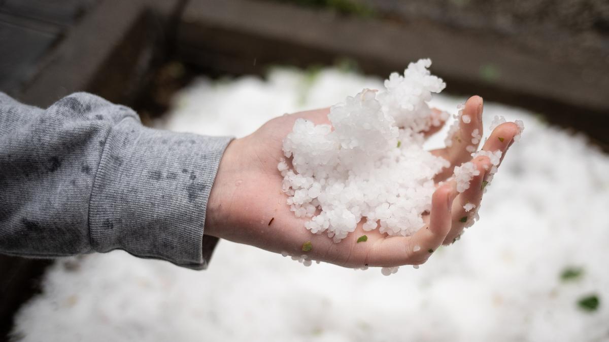 Granizo y tormentas en Barcelona