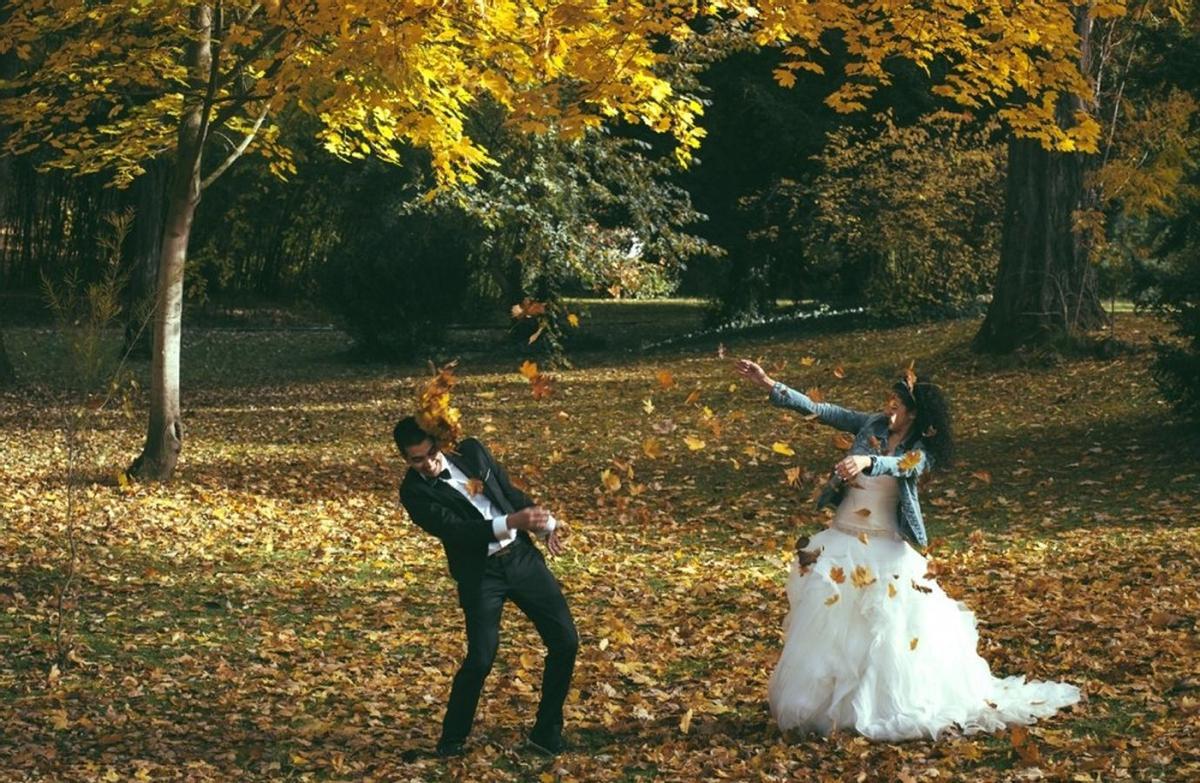 Trash the Dress: en el campo