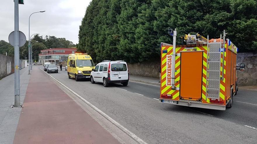 Cuatro heridos en tres accidentes de tráfico en Vilagarcía y A Illa