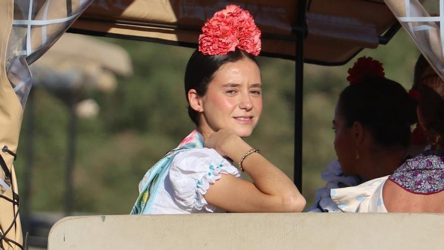 Victoria Federica vuelve al Rocío y cruza el Río Quema con la Hermandad de Triana