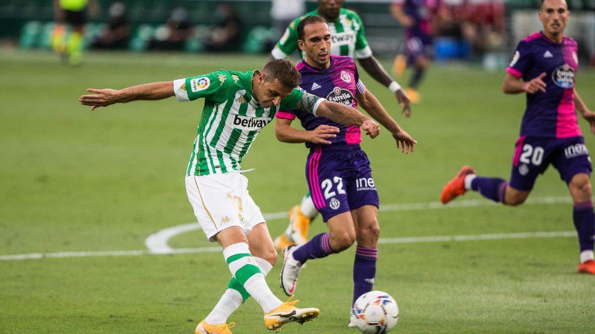 Joaquín Sánchez durante el partido.