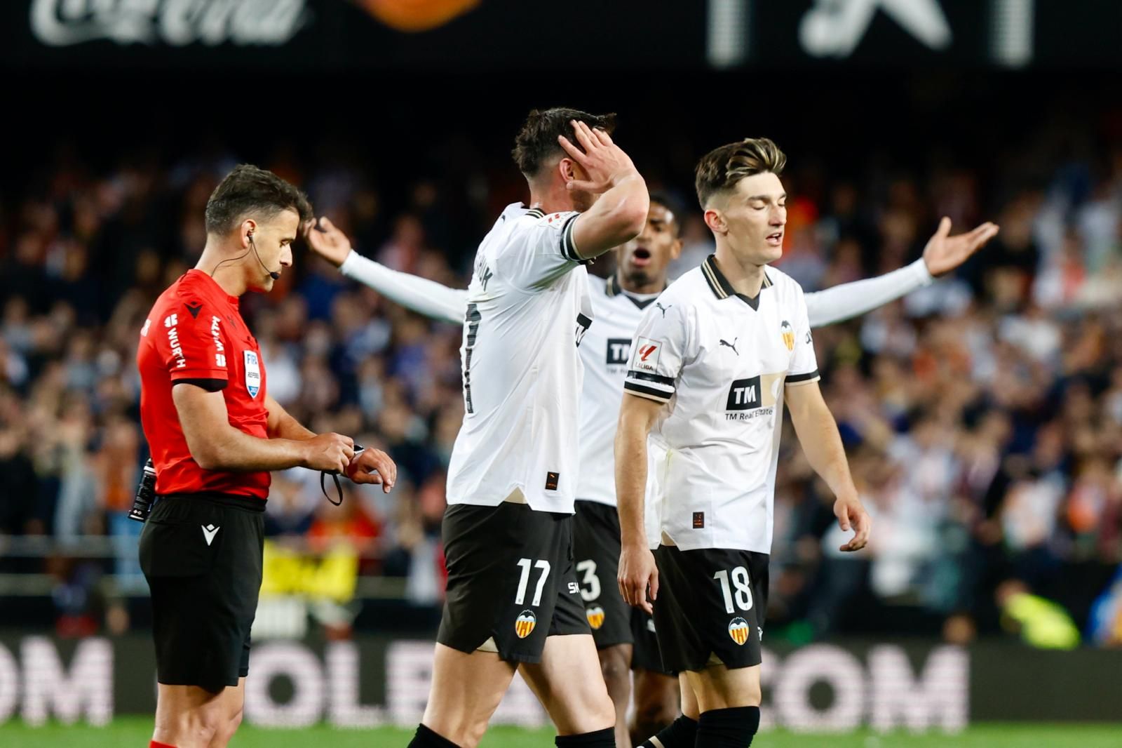 El Valencia CF - Real Madrid, en imágenes