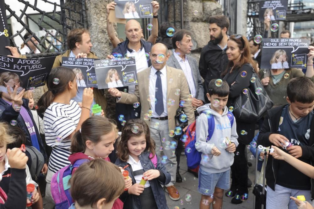 ''Pompada'' en el colegio Labaca