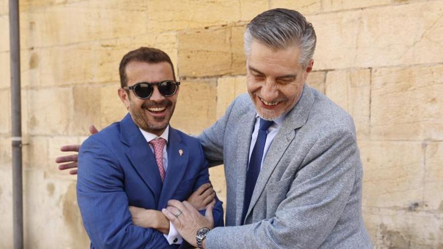 Los presidentes del Oviedo y del Sporting se reencuentran antes del derbi del domingo: "¿Listo para el domingo o qué?"