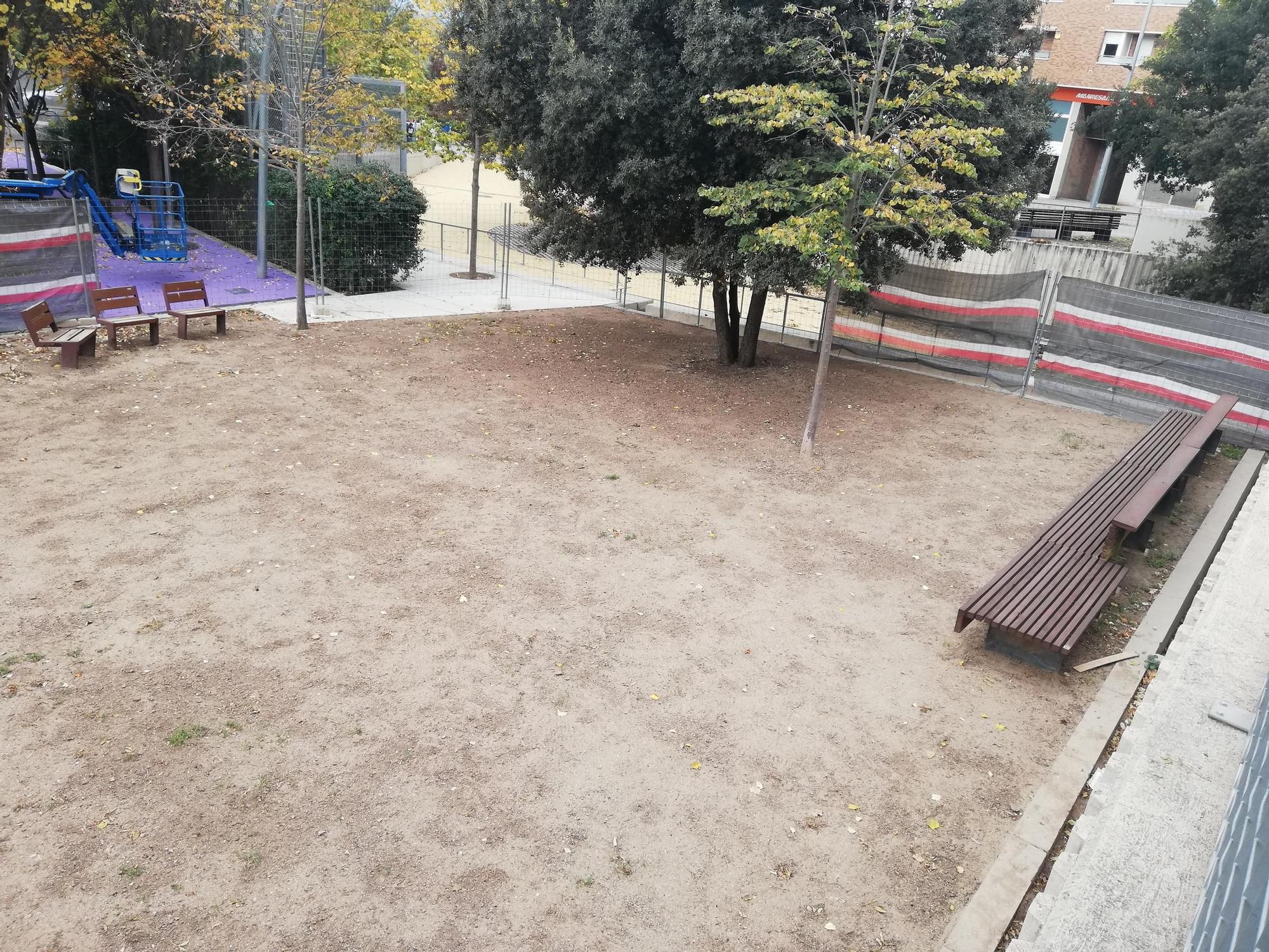 Així es veu el parc Vila Closes de Manresa avui dia