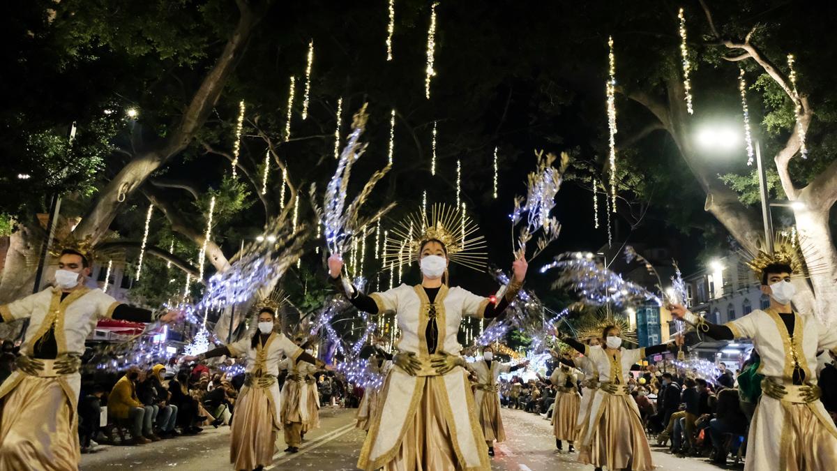 La Cabalgata de los Reyes Magos de Málaga de 2021