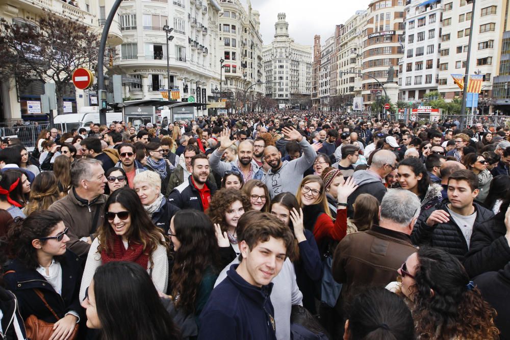 Búscate en la mascletà del 3 de marzo