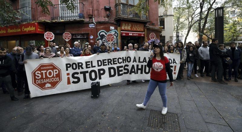 Desahucio paralizado en La Magdalena