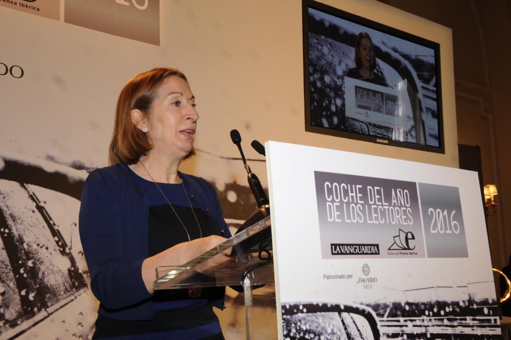 Entrega de los premios Coche del Año de Los Lectores 2016