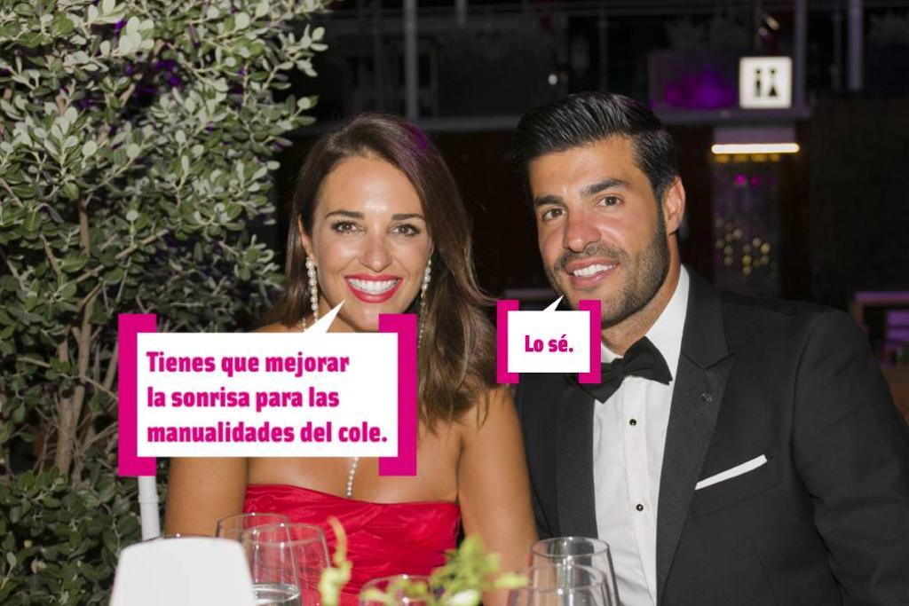 Paula Echevarría y Miguel Torres aprenden a mejorar la sonrisa