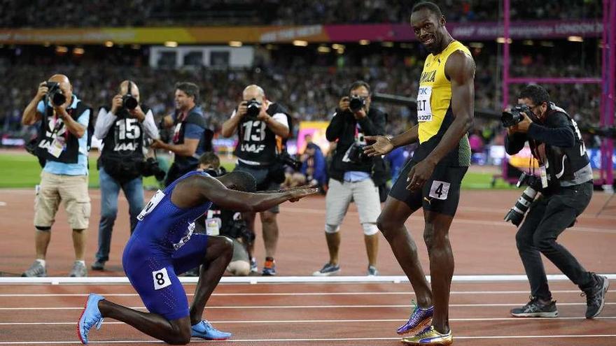 El &quot;maldito&quot; Gatlin destrona a Bolt