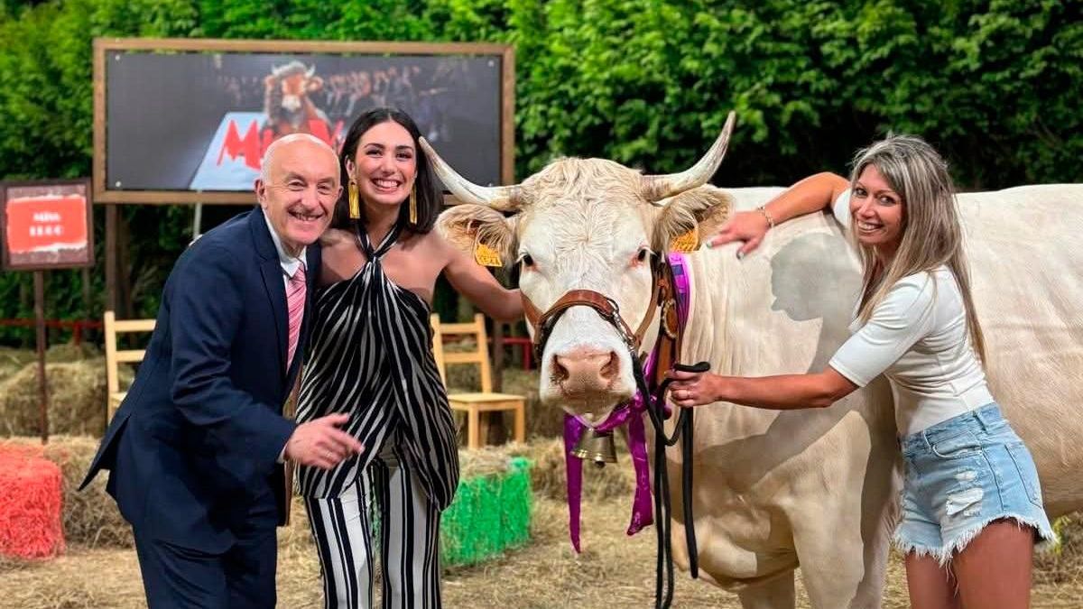 «Boneca», ganadora de «Miss vaca 2025»