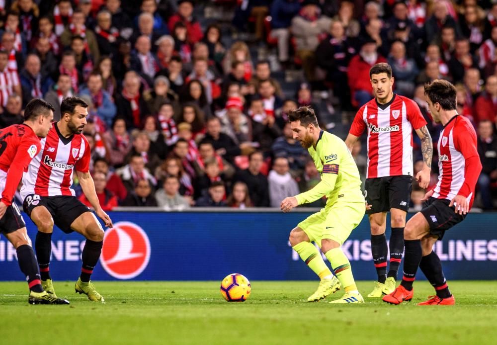 Les imatges de l'Athletic - Barcelona