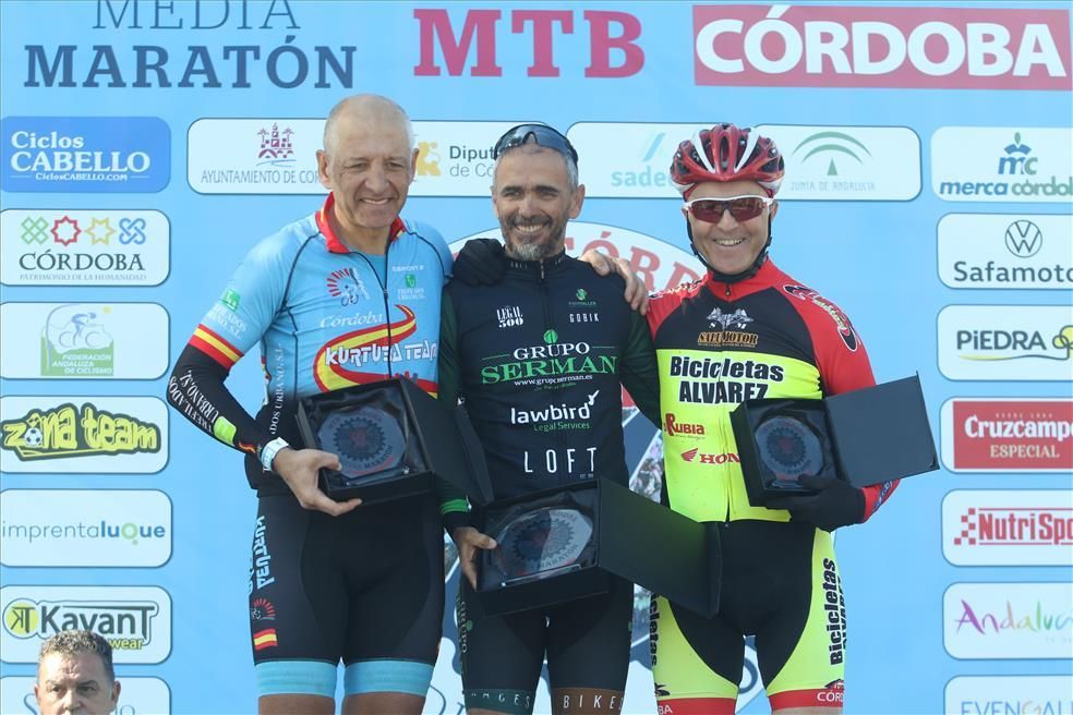 Los podios de la quinta Media Maratón MTB CÓRDOBA