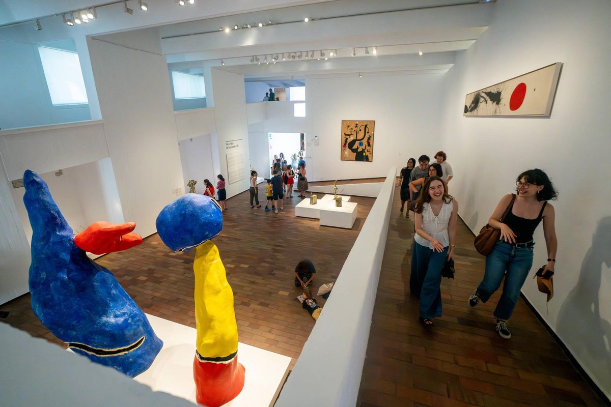 La Fundació Miró abre sus puertas en la fiesta de su 50º aniversario