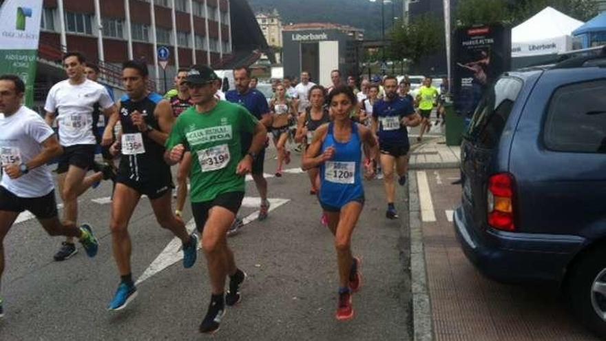 Participantes en la carrera de empresas.