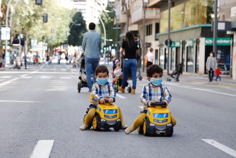 Coronavirus en Murcia: Así ha sido el primer día de desconfinamiento para los niños