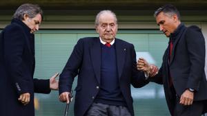 Juan Carlos I en Stamford Bridge