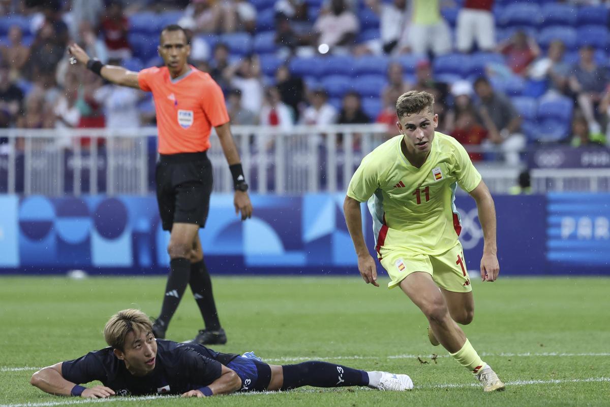 París 2024. Fútbol: Japón - España