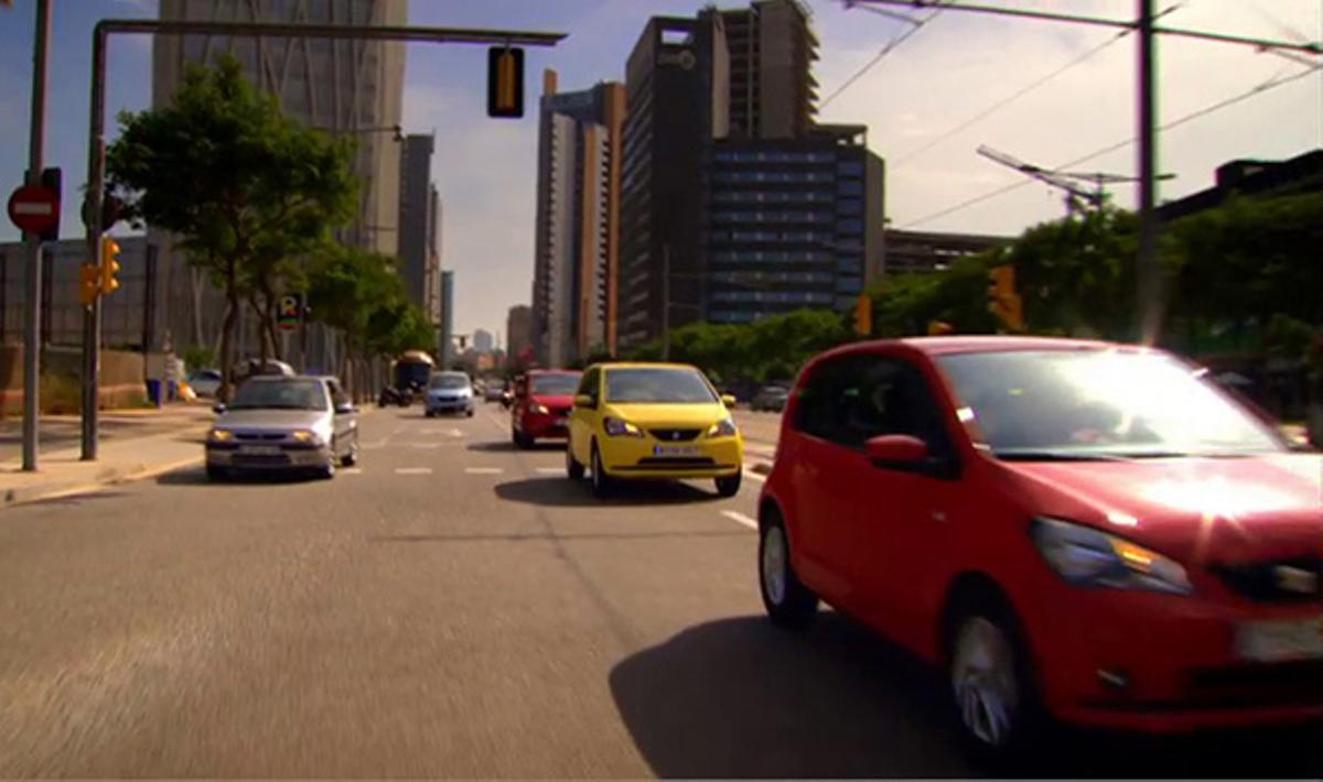 Seat roda un anunci al Fòrum de Barcelona