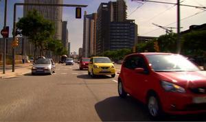Seat roda un anunci al Fòrum de Barcelona
