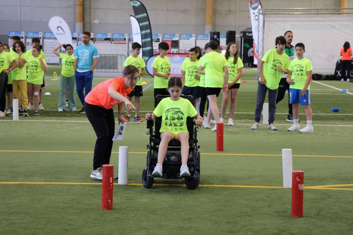 Actividades deportivas inclusivas del ‘Evento Final Deporte Inclusivo en la Escuela 2026’.
