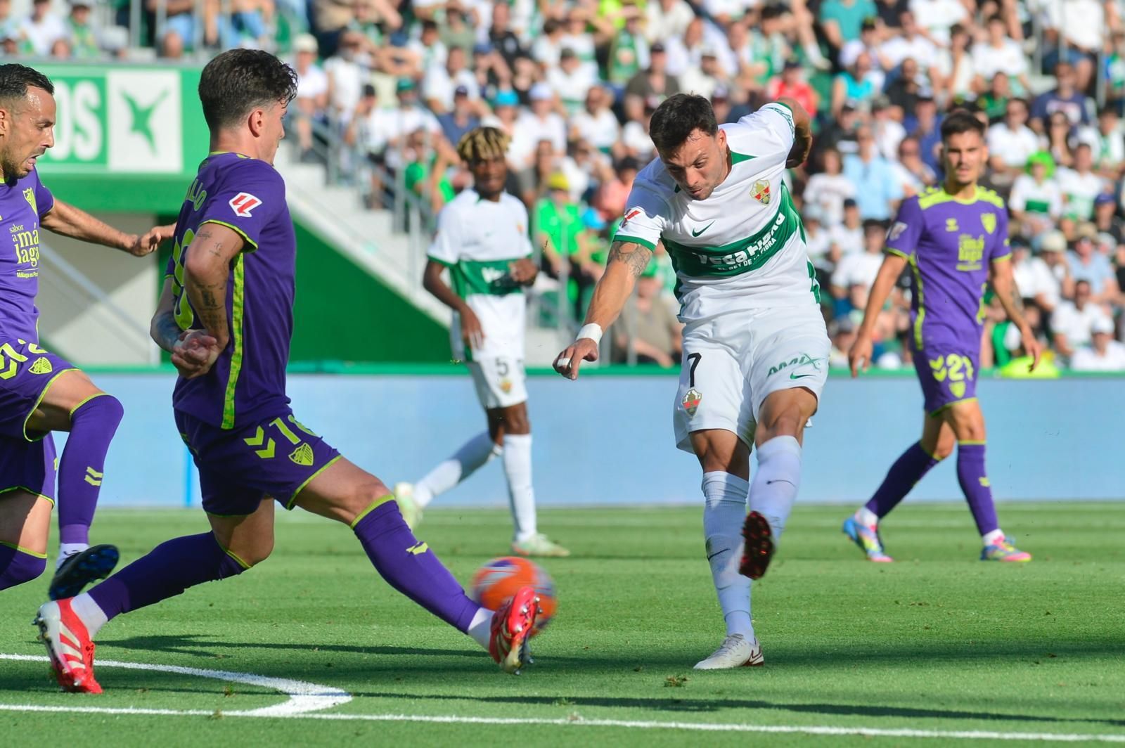 Elche CF - Málaga CF en imágenes