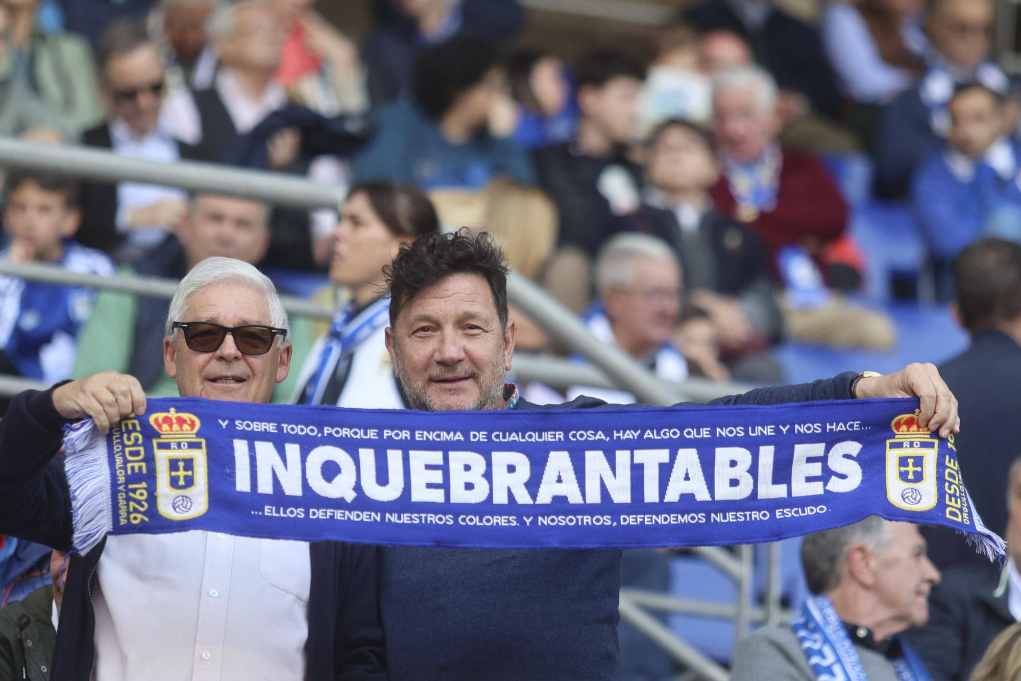 En imágenes: Así fue el partido entre el Real Oviedo y el Zaragoza en el Tartiere