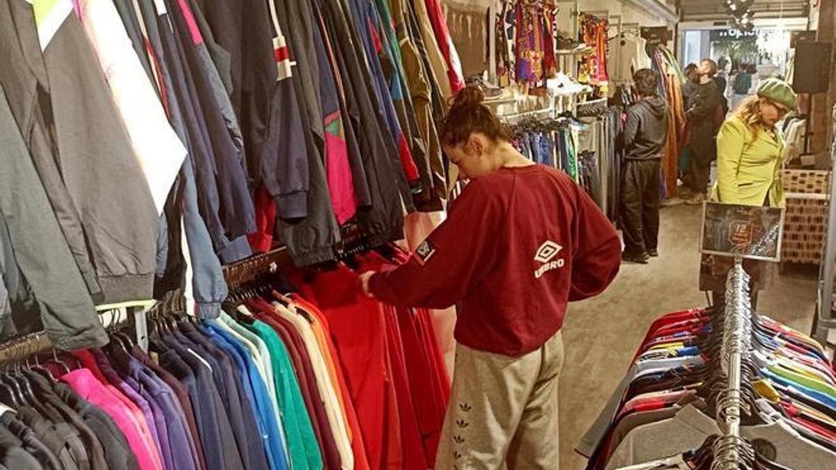 Interior de la última tienda que Humana ha abierto en Barcelona.