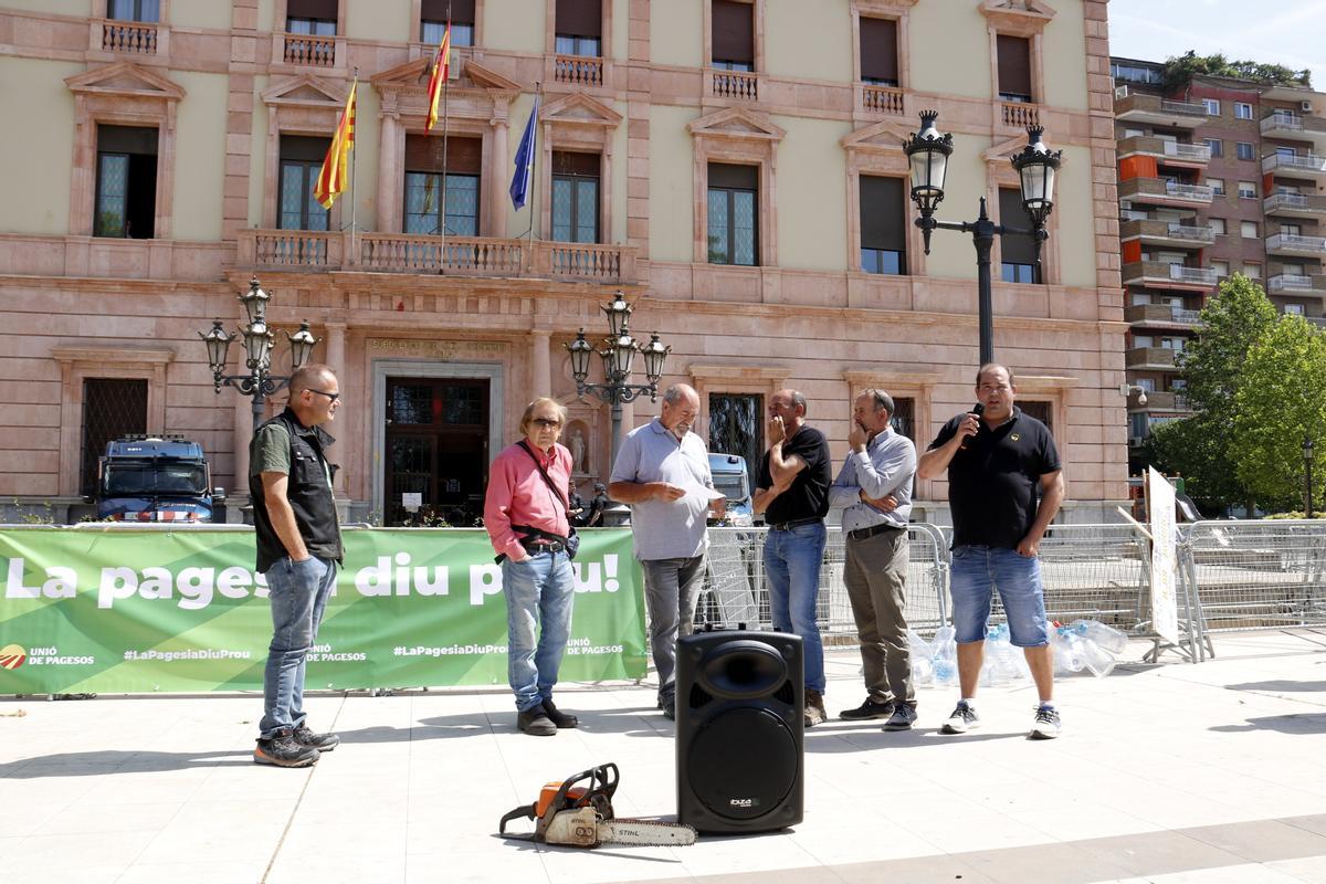 Tractorada en Lleida para pedir soluciones ante la sequía