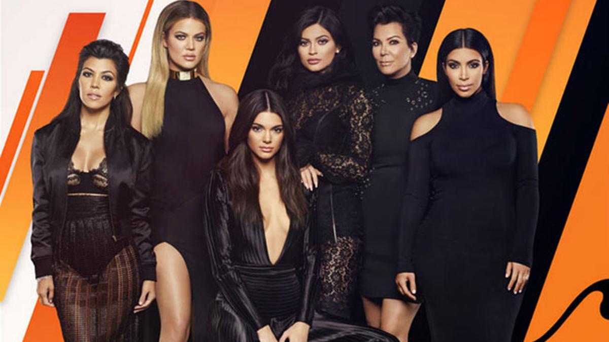 Imagen promocional del reality de la familia Kardashian