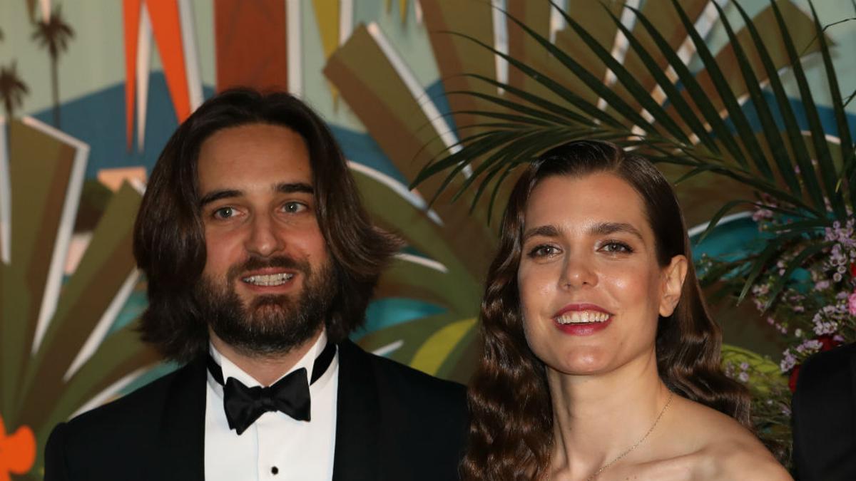 Dimitri Rassam y Carlota Casiraghi en el baile de la Rosa