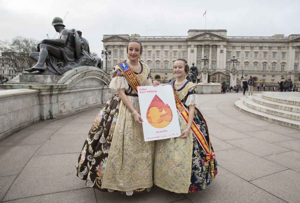 El cartel de Fallas también viajó