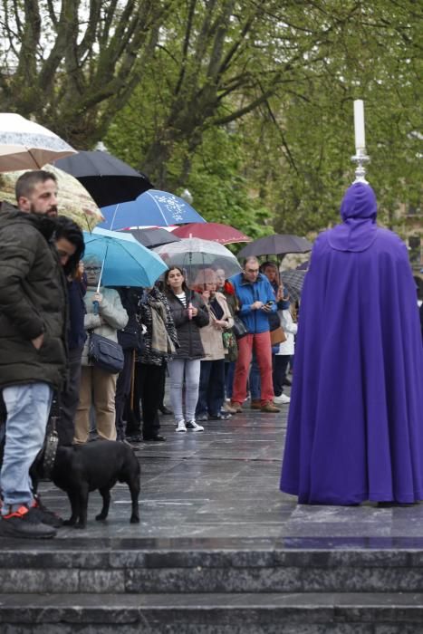 Procesión del sábado Santo en Gijón, suspendida po