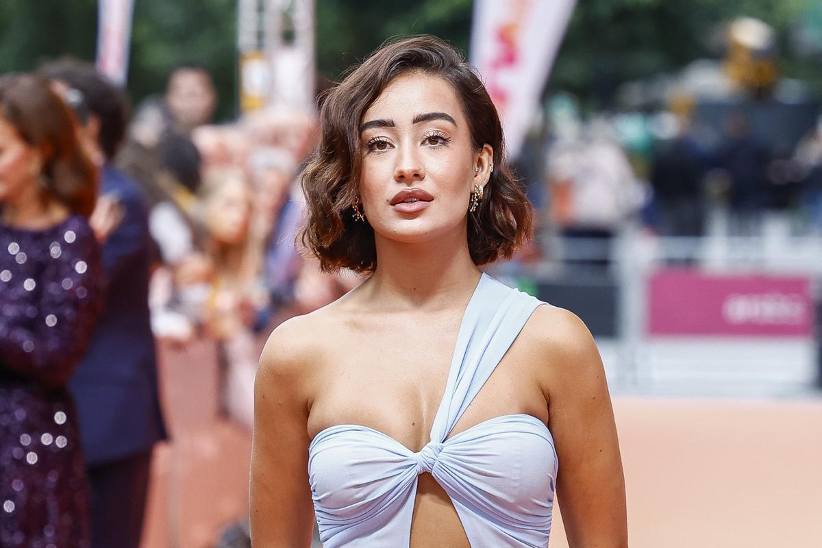 Marina Rivers en la presentación de 'MC Celebrity'