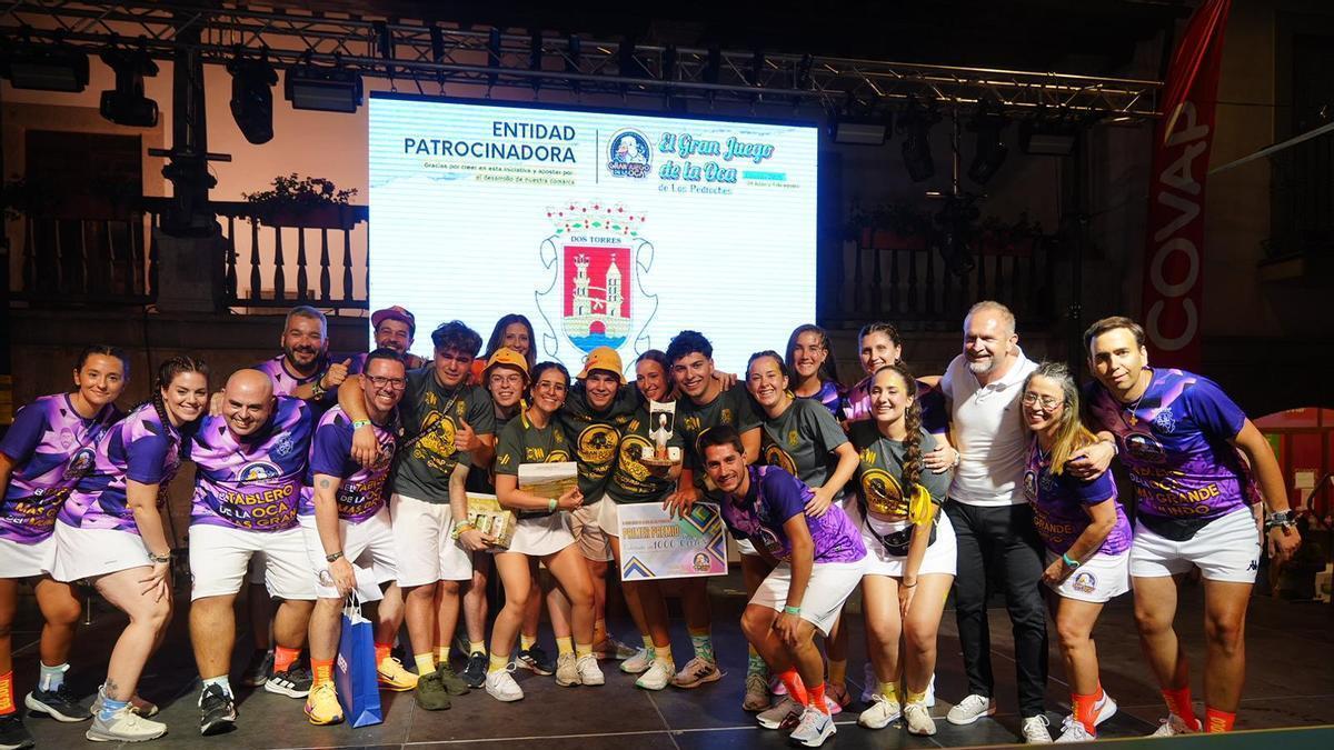 El Gran Juego de la Oca de Dos Torres ya tiene ganadores: una diferencia de apenas 22 segundos entre el primero y el segundo