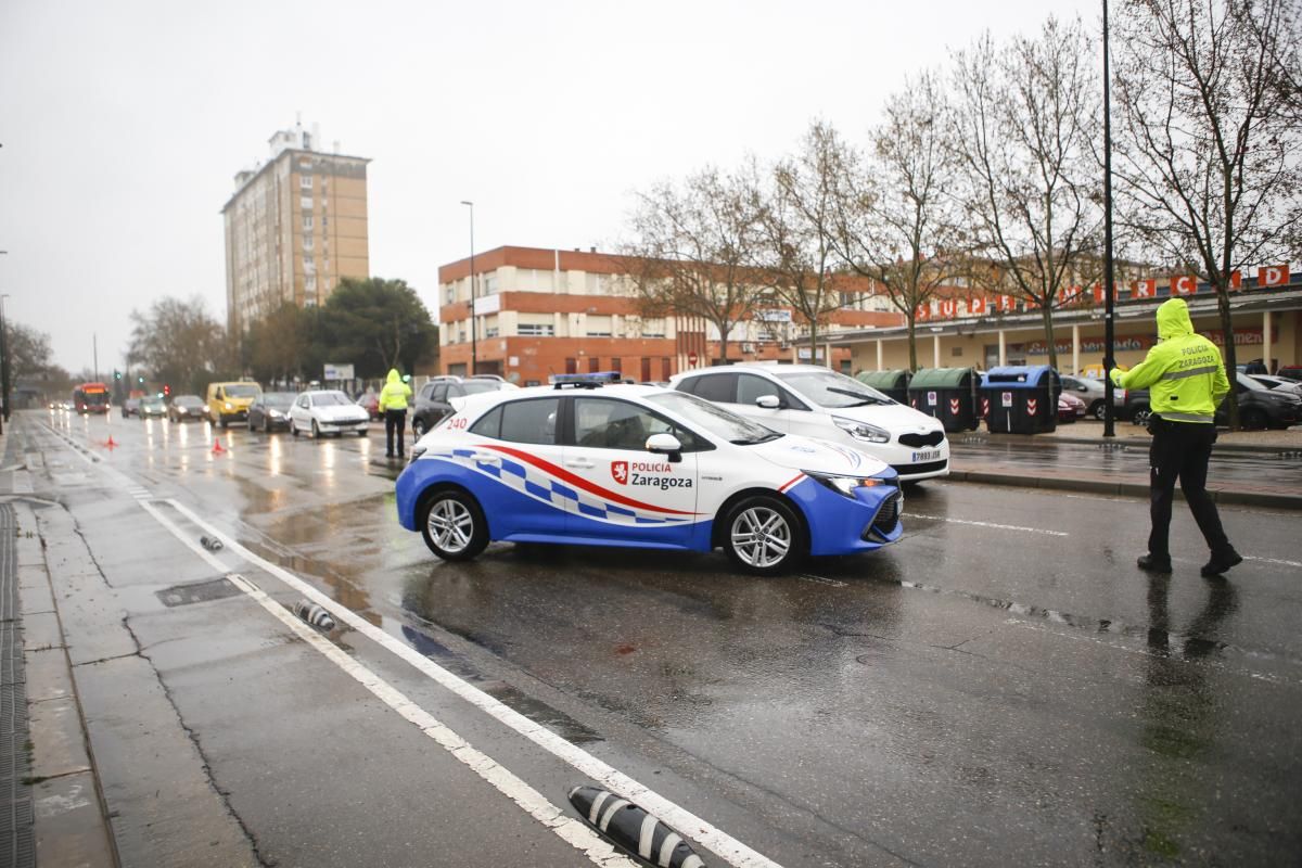 Zaragoza: primer día laboral de confinamiento