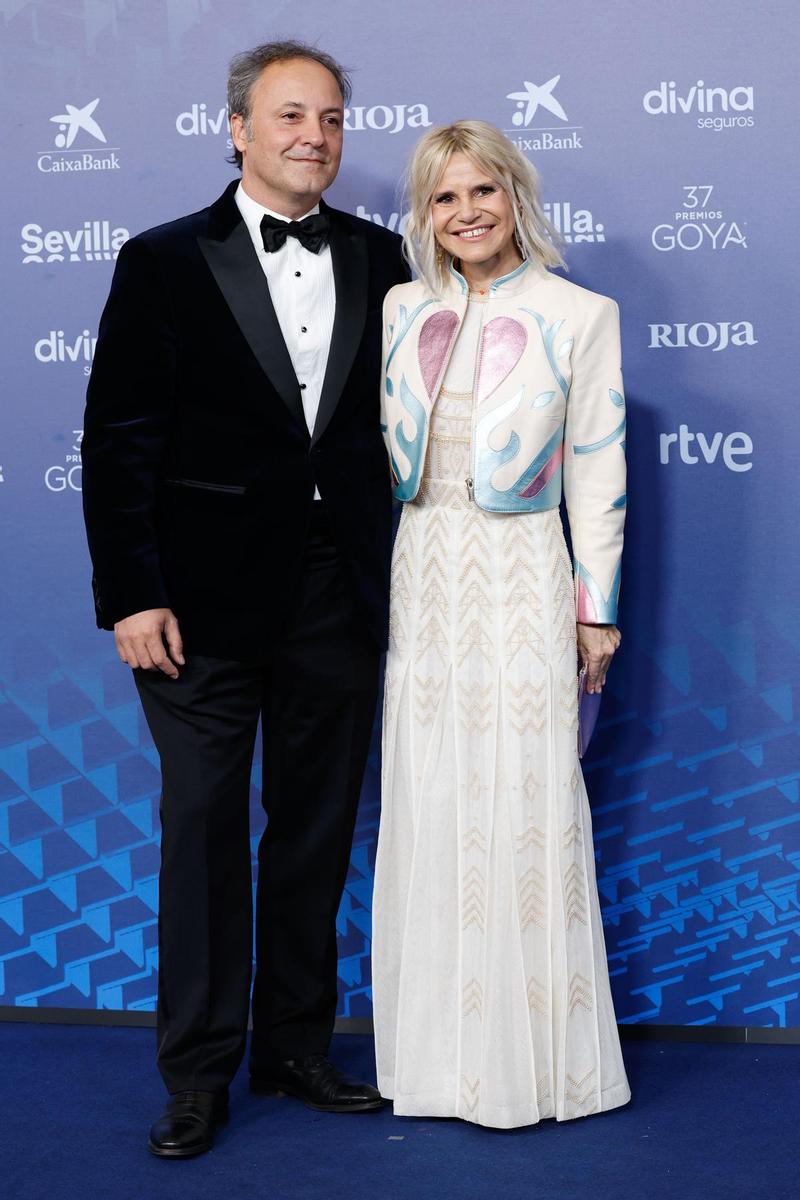 Eugenia Martinez de Irujo y Narcis Rebollo en los Premios Goya 2023