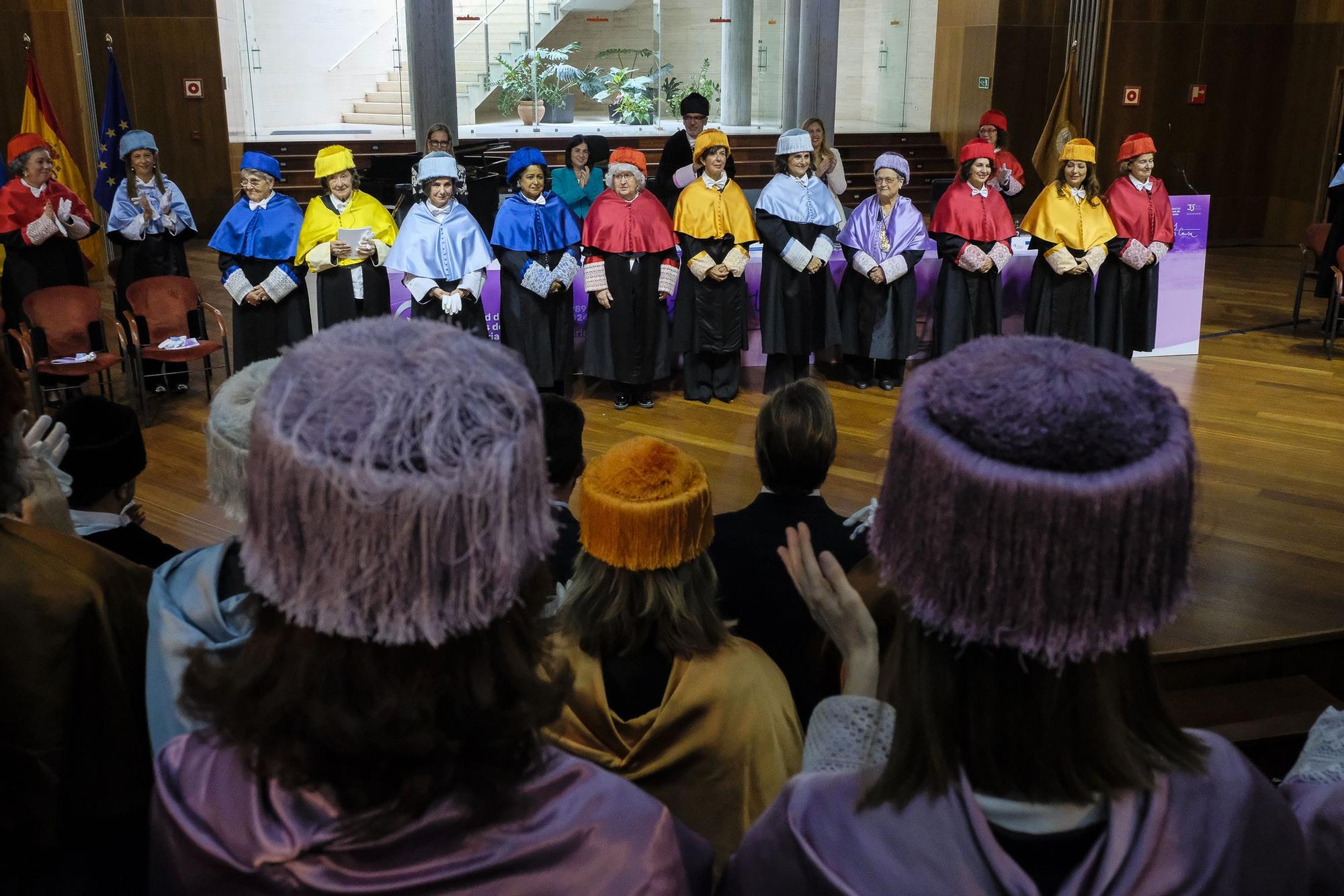 Acto de investidura de 11 mujeres Doctoras 'Honoris Causa' en la ULPGC 