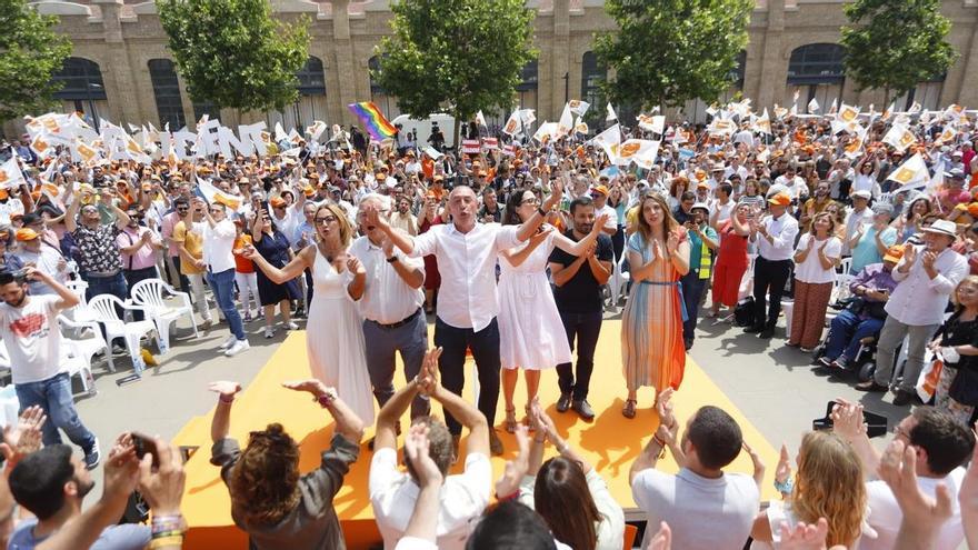 Así ha sido el mitin de Compromís en València