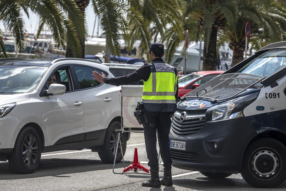 Coronavirus en Mallorca: La Policía contra la picaresca para esquivar las restricciones de movimientos