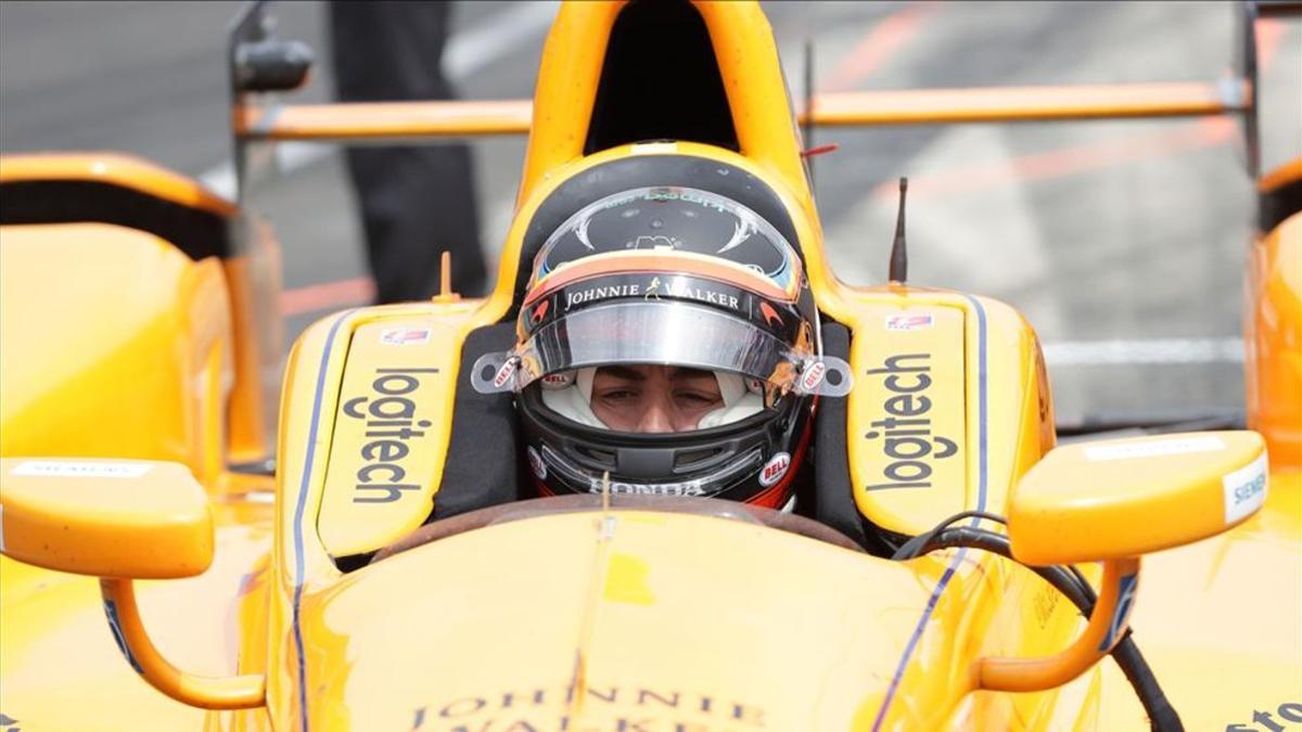 Fernando Alonso ha destacado en la clasificación de Indianápolis